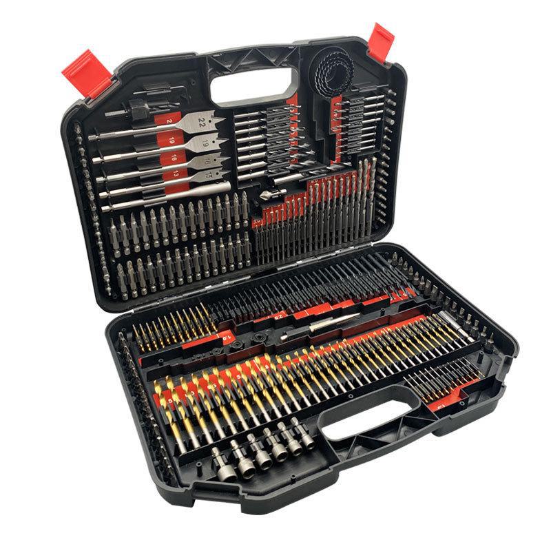 Woodworking Concrete Alloy Twist Drill Bit Set for Hand Drills - Multi-functional Batch Head Set