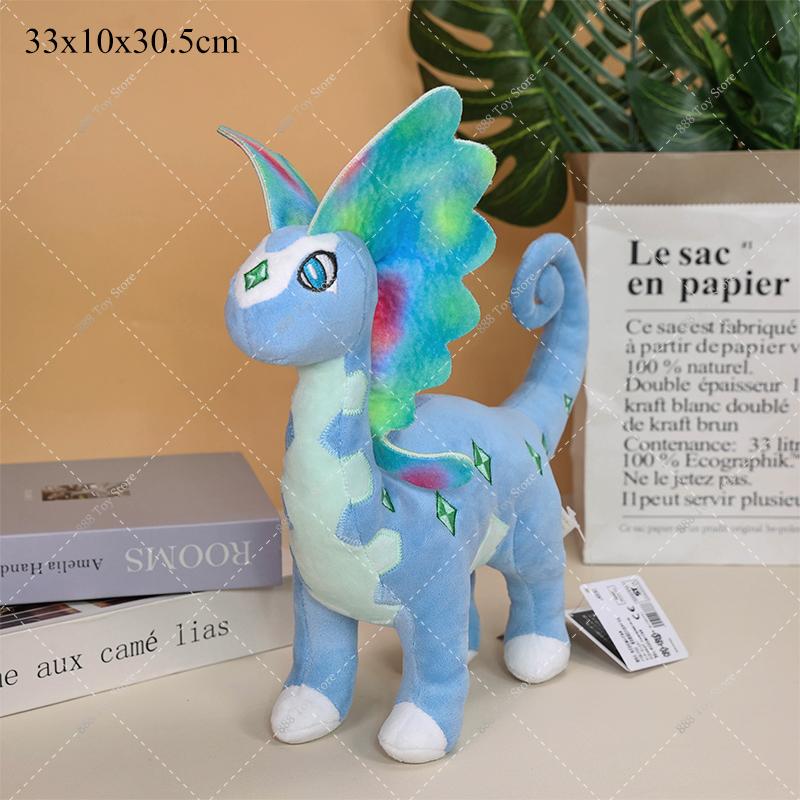 Plush Toys Anime Charizard Aurorus Aerodactyl Chien-Pao Tinkaton Lunala Groudon Shiny Gyarados Stuffed Peluche Kids Doll