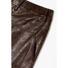 VOV Glossy Coated Bermuda Pants 7156330003