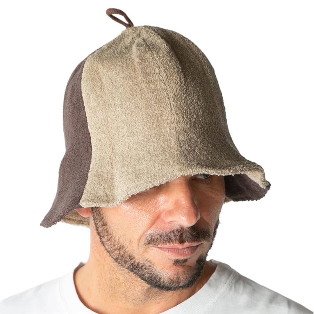 

ICHIYON Sauna Сауна Сауна Сауна Шапка для сауны Моющееся полотенце [14+ ПЛЮС] Мужская шапка, Аксессуар, Полотенце, Кепка, Коврик, Ткань, Большой, Глубокий, Стильный, 61 см,