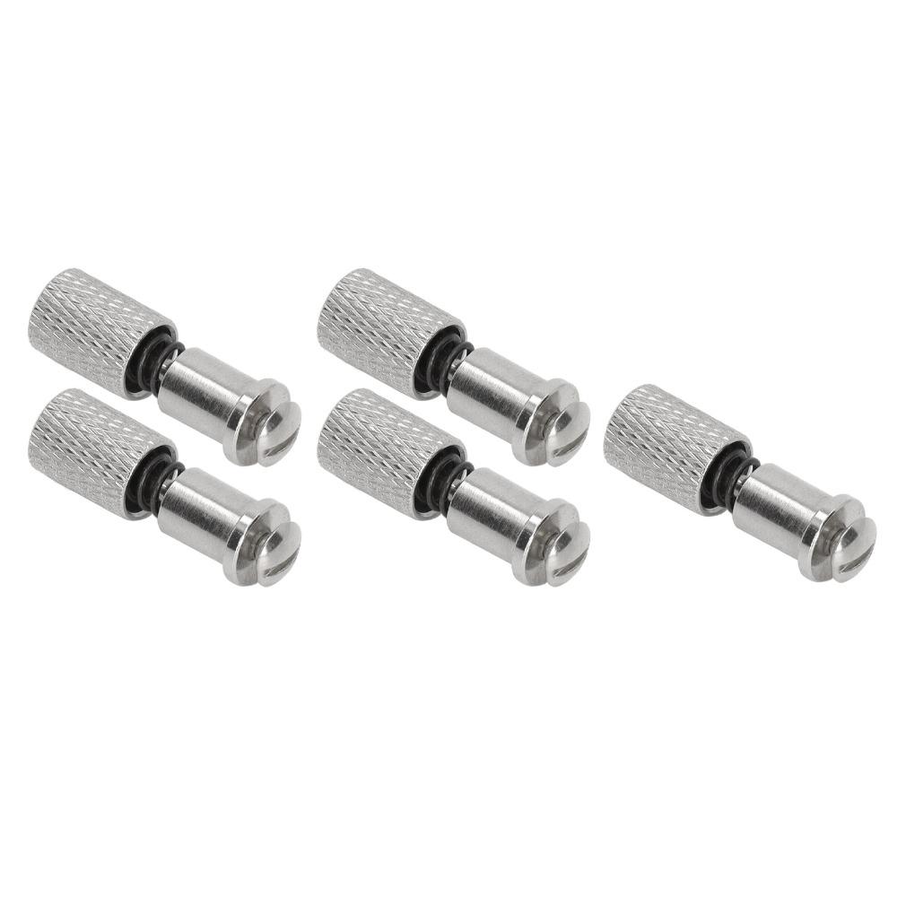 5Pcs Stainless Steel Spring Foot Clamp Strong Durable Presser Foot Change Screws  Sewing Machine