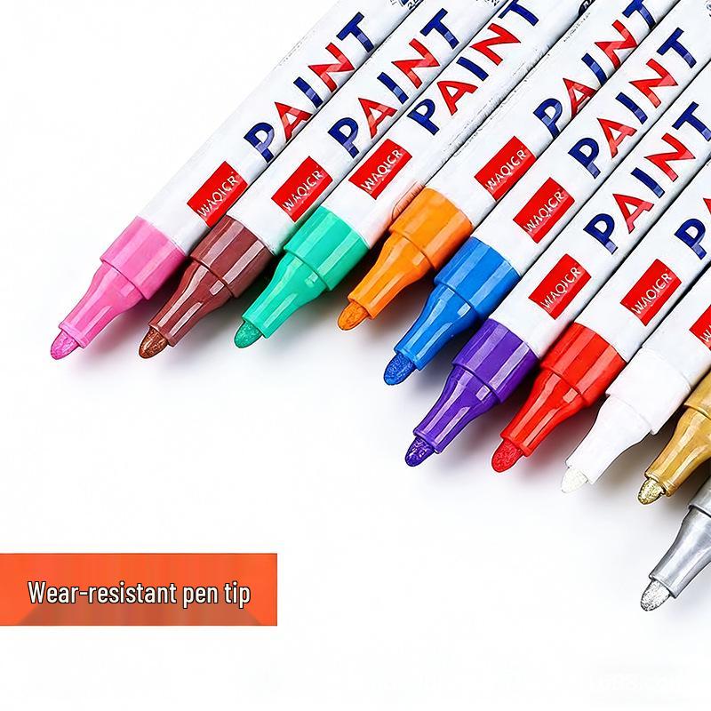M101 White Paint Pen 2.8MM for Tire Marking & DIY Graffiti Projects