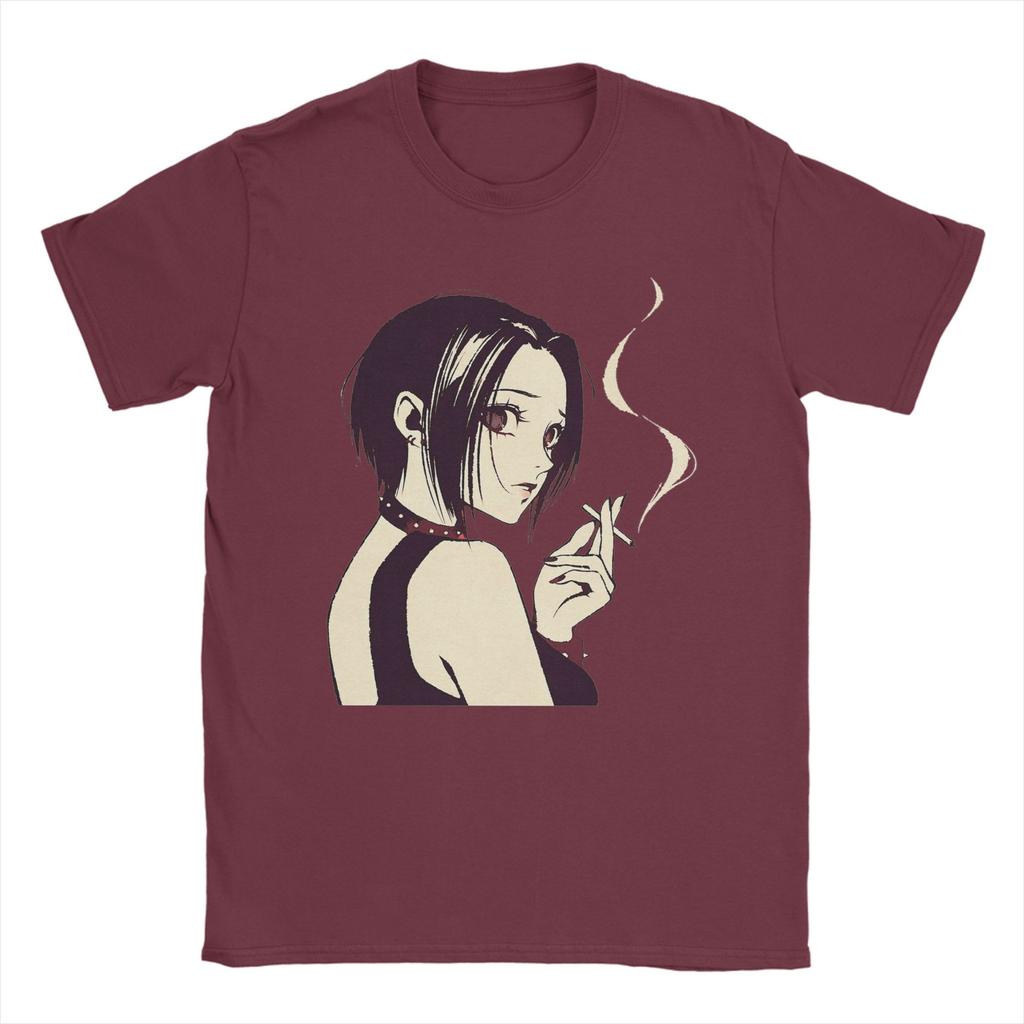 Streetwear NANA Osaki Black Stones T-Shirt Unisex Baumwolle Kurzarm Manga & Anime BLAST Rundhals Sommer Oberteile