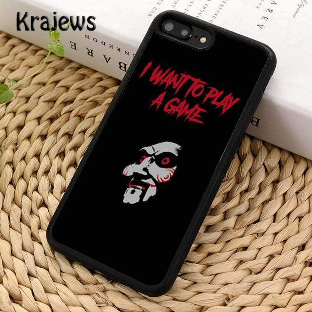 

Krajews Jigsaw Saw Soft Phone Case Cover For iPhone 17 Air 16 15 14 plus 11 12 13 pro max Plus coque Shell Fundas iPhone 13