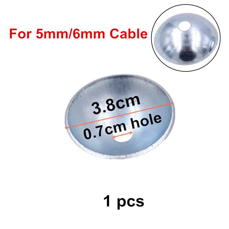 Gym Cable Steel Wire Rope Accessories Cable Machine Fitness Equipment Exercise Metal Limit Ball Terminals Gasket