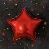 Colour Solid 18" Foil Balloons Heart Star Round Shape For Wedding Birthday Party