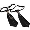 Flower Rhinestone Streetwear Ties Men Neck Ties Women Bow Neckties Children Neckties Tassel Chain