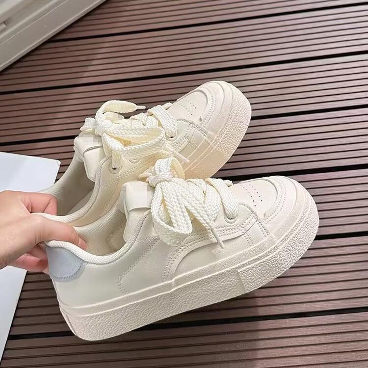 2025 Autumn New Design Versatile Little White Shoes Women's Korean Version Ins Tide Student Casual Board Shoes