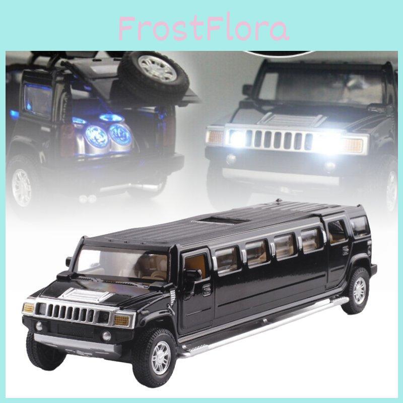 Exquisite 132 Scale H6 Alloy Model Car With Flashing Lights And Opening Doors