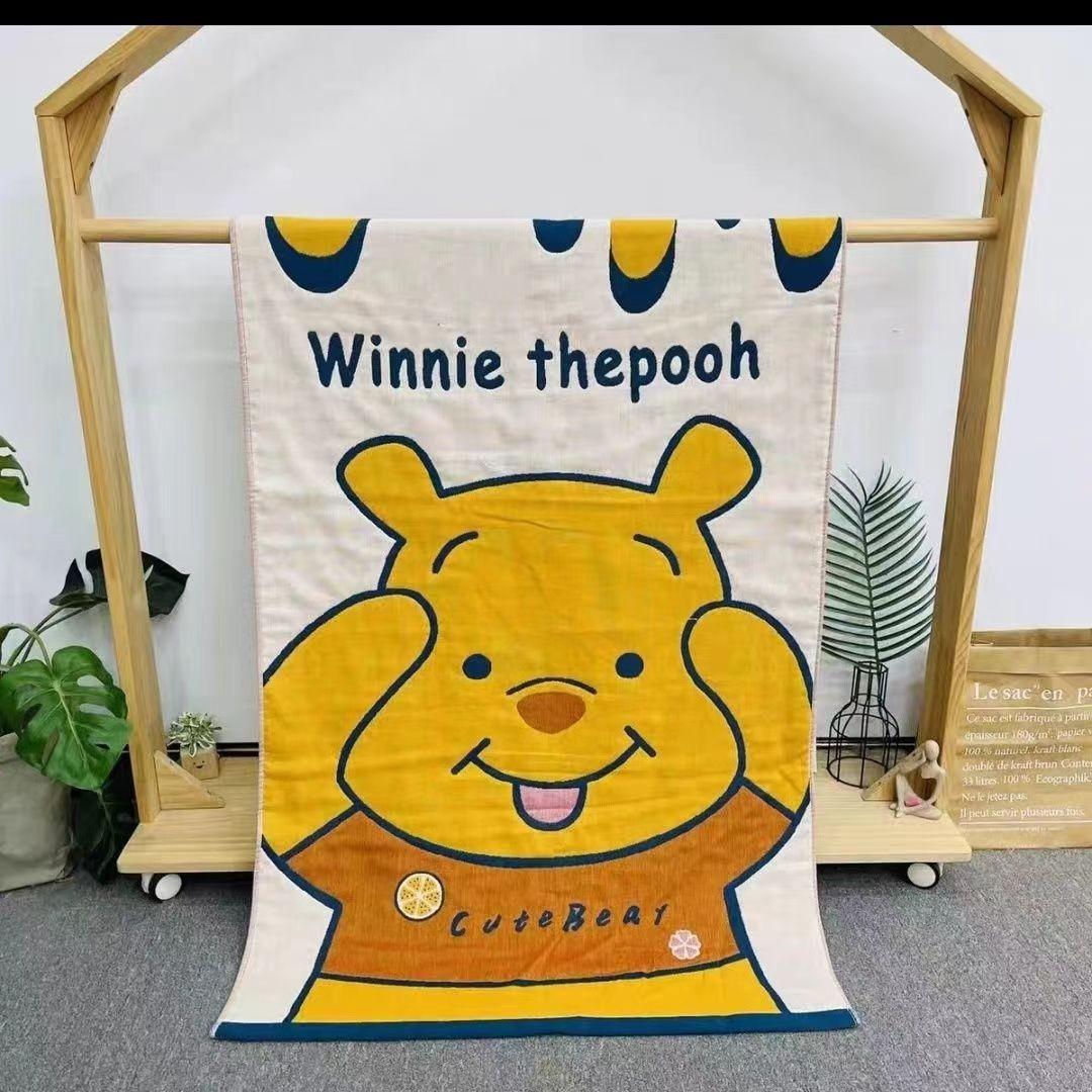 

Банное полотенце Чистый хлопок Марля Мужское и женское Мягкий хлопок Быстросохнущее Взрослое Детское Мультяшное Банное полотенце Полотенце большого размера 80*160