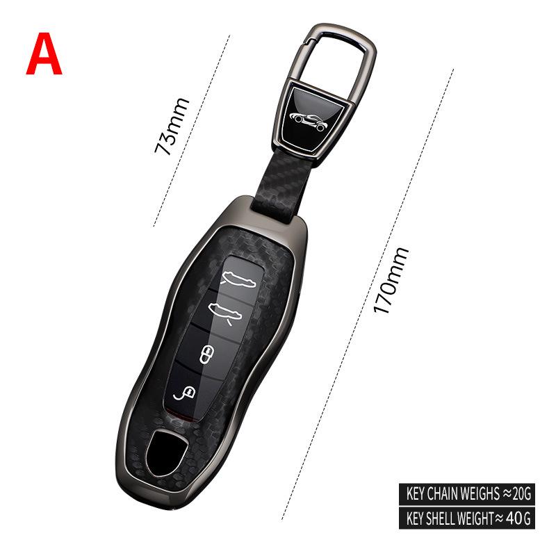Key Case Shell Buckle for Older Porsche Cayenne, Macan, Panamera, and 718 Models
