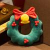 New Christmas Series Plush Doll Garland Sock Snowman Pendant Toy Elk Plush Pillow Home Decoration