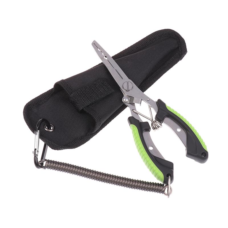 

Angling Equipment Fish Pliers Ergonomics Anti-Slip High-Strength Multifunctional Cut Fishing Line Fishing Tied Hooks Pliers