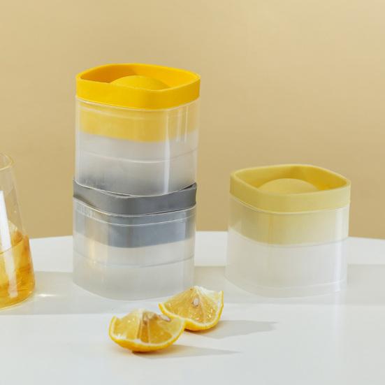 Grande Stampo per Cubetti di Ghiaccio Sferici in Silicone con Coperchio Sigillato Grande Stampo Sferico Rotondo per Whiskey Cocktail Maker di Palline di Ghiaccio a Rilascio One-Click
