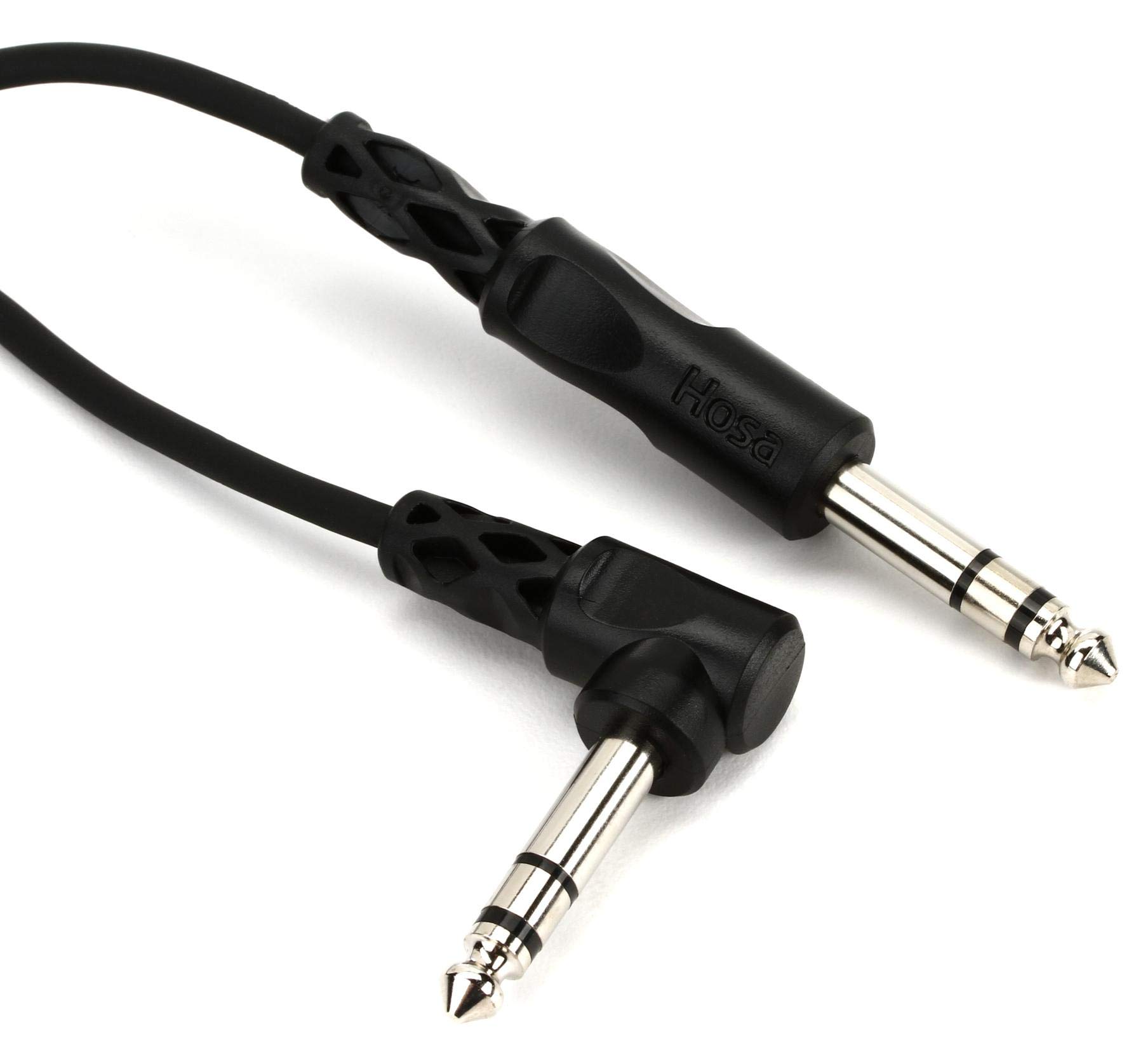 

Hosa 91cm Stereo Phone to Stereo Phone Audio Cable CSS-103R L-shaped чёрный