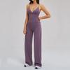 Nouveau débardeur de yoga d'été pour femmes avec dos creux et bretelles fines, débardeur tendance, sous-vêtement de sport, loisirs, course à pied