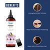 YOCADA 100% Pure Rosemary Oil For Hair Growth Infused With Biotin | Hair Strenghtening Treatment | Nourishing & Volumizing | With Jojoba Oil & Cas