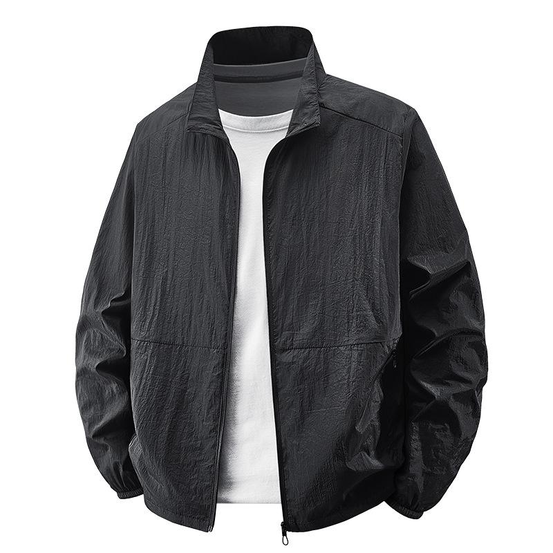 Neue Sommer Herren Wasserdicht Schnelltrocknend Dünne Haut Jacke Sonnenschutz Jacke Oberteil