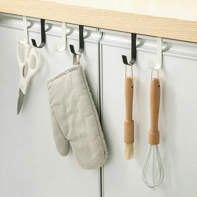 Mehrzweckhaken Küchenschranktür-Rückhaken Hängegestell Kleidermantel Hut Handtuchhalter Aufbewahrungshaken Badezimmerzubehör