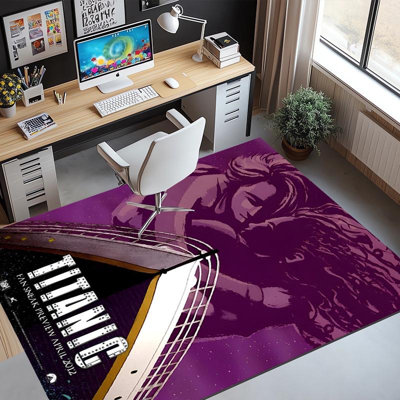 RMS Titanic Pattern Rug, Indoor/Outdoor Mat, for Picnic, Gameroom, Bedroom, Office, Living Room, Home Decor Carpet, Birthday Gift