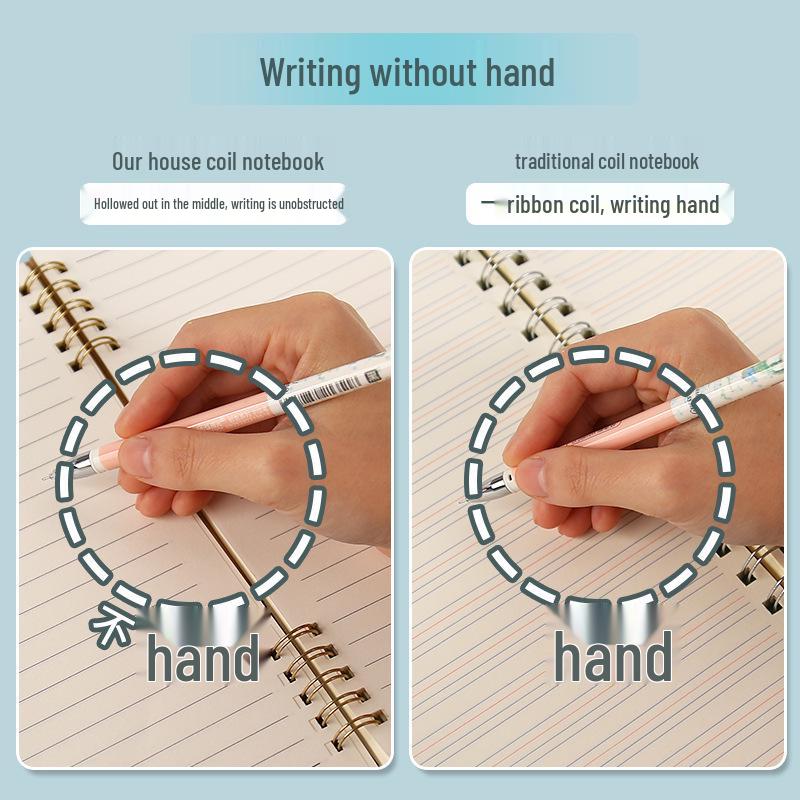 Morandi Farbe Kratzfest B5 Großes Hardcover Notizbuch, A5 Liniertes Notizheft