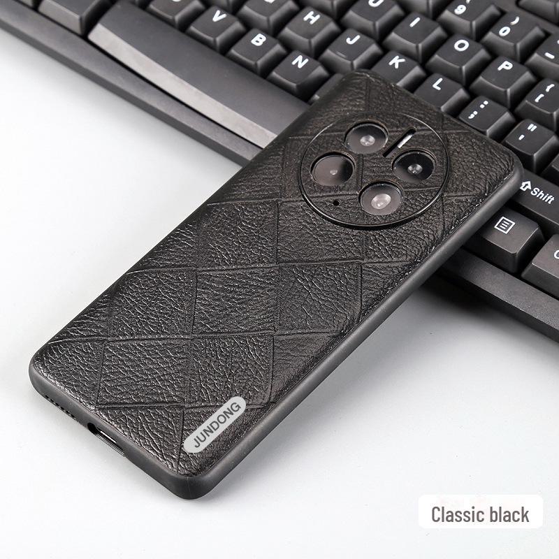 OnePlus 9 Leather Phone Case: Genuine Leather, Anti-Fall Protection, Fits OnePlus 7T/8 Pro/9R