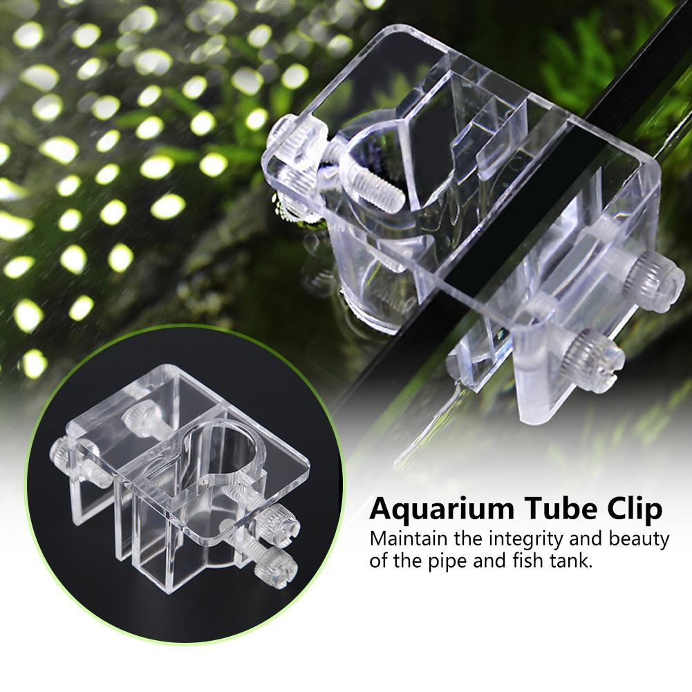 20mm Acrylic Aquarium Hose Tube Fixing Pipe Clip Holder Clamp