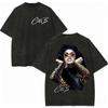 Vintage Washed Rapper Cardi B Graphic T Shirts Little Miss Drama Tour 2026 Tshirts Men Women Clothing Hip Hop Fashion Tshirt