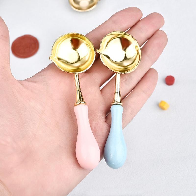 1 Set Wax Seal Warmer with Melting Spoon Kit Sticks Furnace Tool for Wax Stamp Sealing Crafts Stamp Wax Stove