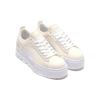 PUMA Mayze Patchwork Thick Sole Retro Casual Skateboarding Shoes White Women's (Unisex) Skateboard Shoes 383687 01