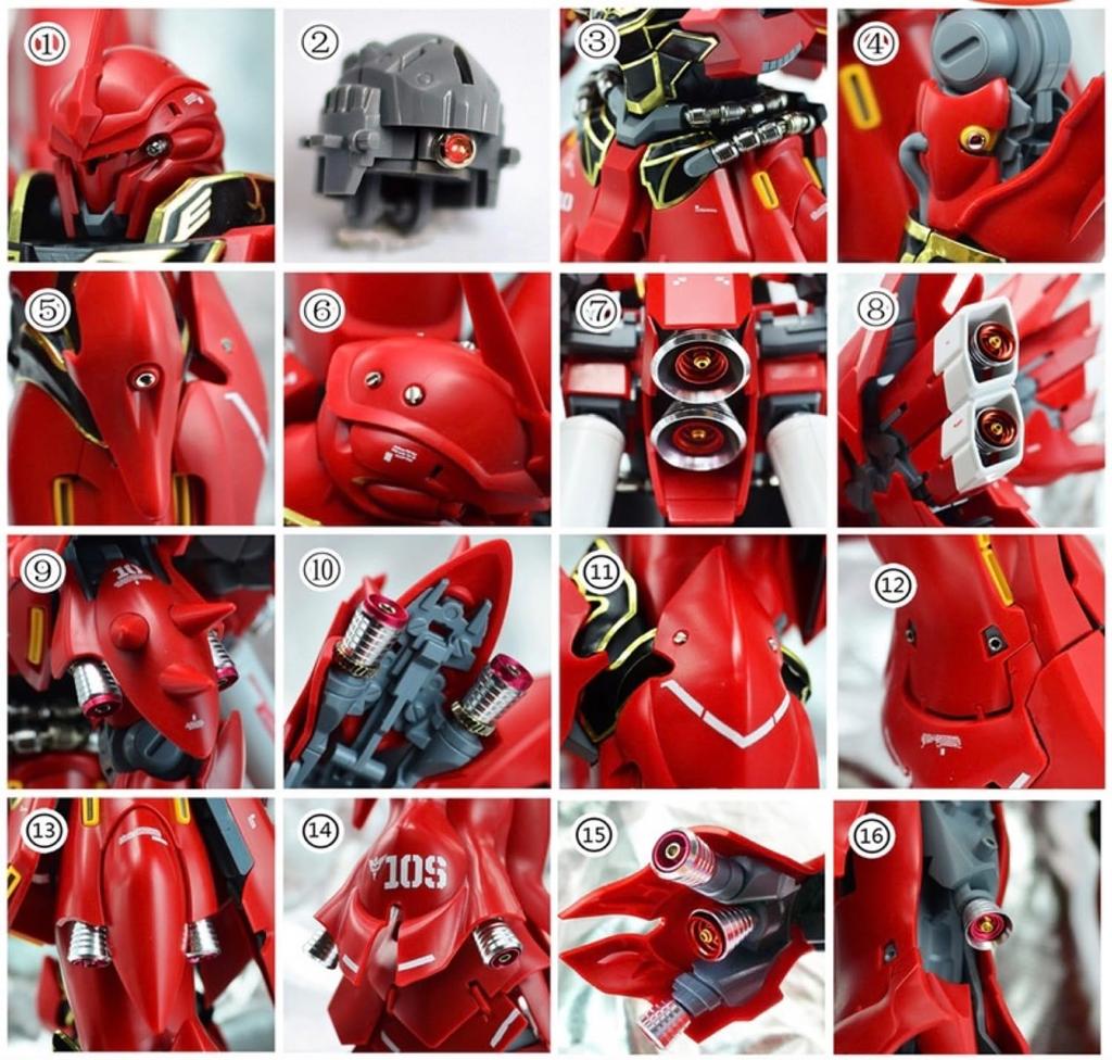 MG 1/100 MSN-06S Sinanju Mod Metal Vernier Full Set [Parallel Import]