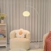 French Cream Style Arc Floor Lamp