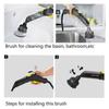 A25F-Steam Extension Nozzle Suitable For Karcher Steam Cleaners Includes Nozzle, Brush And Cloth