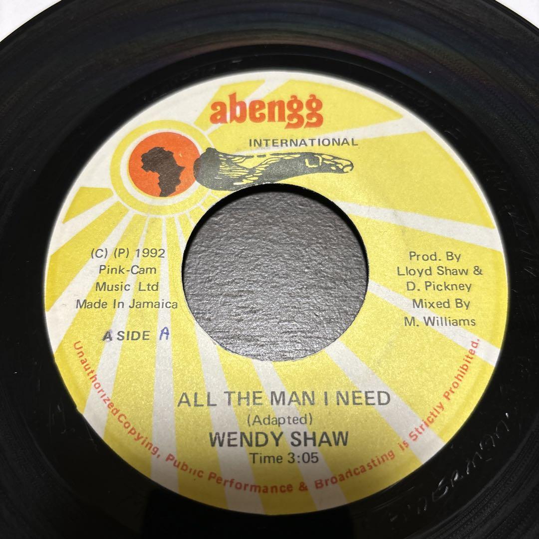 

[USED] Reggae Records Wendy Shaw - All The Man I Need