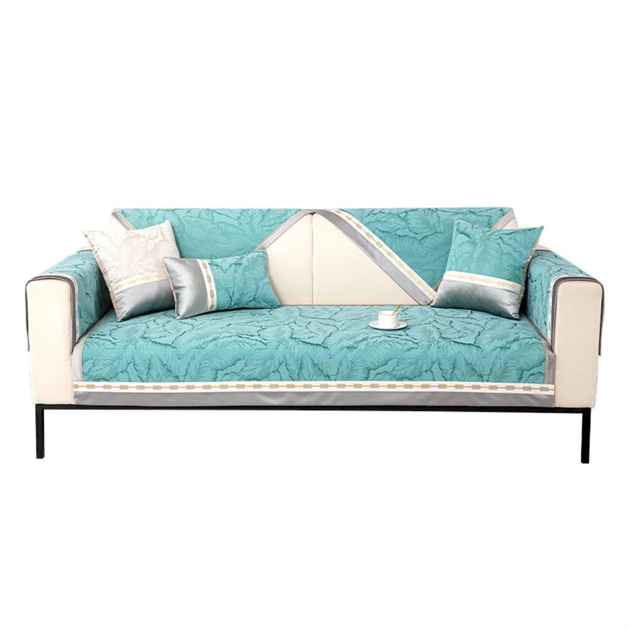 

Four Seasons Universal Simple Modern Cushion Non-Slip Chenille Sofa Cover Autumn and Winter Cover Cloth Towel New Sofa Cushion 30x50cm pillowcase