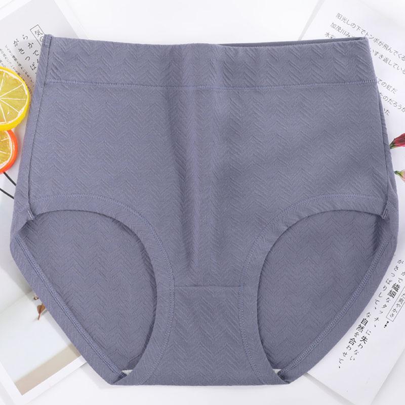 Plus Size Cotton Briefs for Women Middle Aged Women Mom High Waisted Shorts Panties