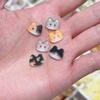 20Pcs Cute Cat Two-eye Buttons 12/17mm Colourful Cartoon Cat Resin Buttons DIY Kids' Clothes Hats Socks Buttons·