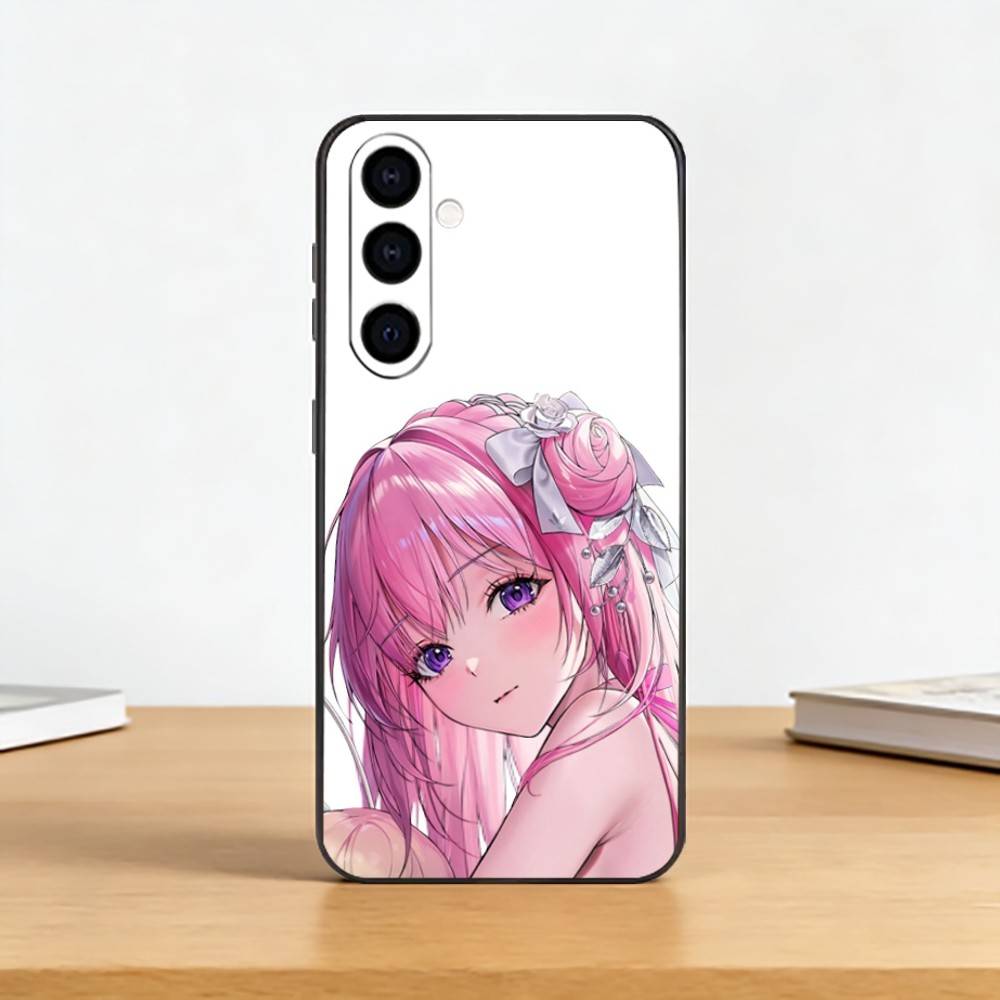 Goddess of Victory Dorothy Doro Phone Case Black Silicone Soft For Samsung Galaxy A73,A72,A71,A70,A53,A52,A51