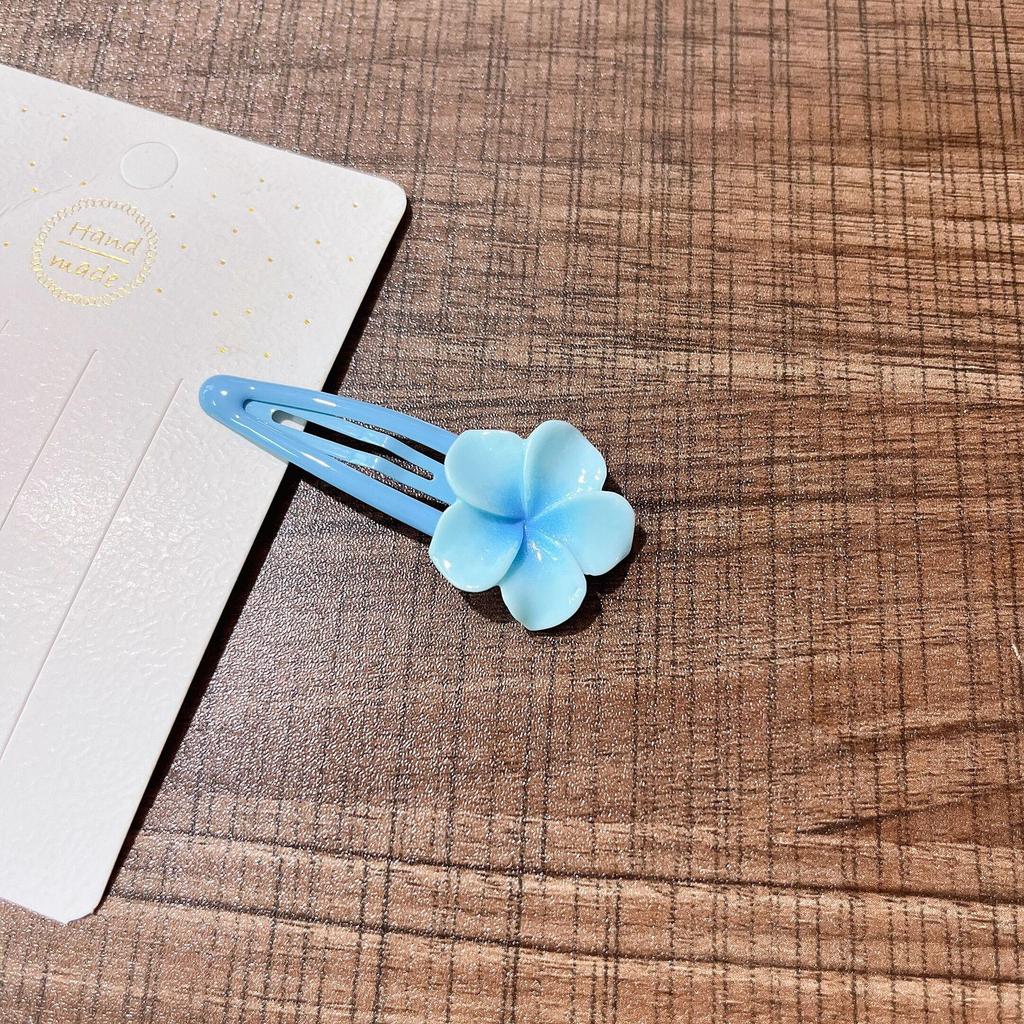 Sweet Cute Cherry Blossom Hair Side Clip Headwear Cute Girls BB Clip Y2K Side Bangs Clip Hair Accessories Fresh Flowers Hairpins