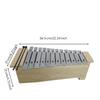 Metallophone Tabletop Glockenspiel Wooden for Preschool, Young Children