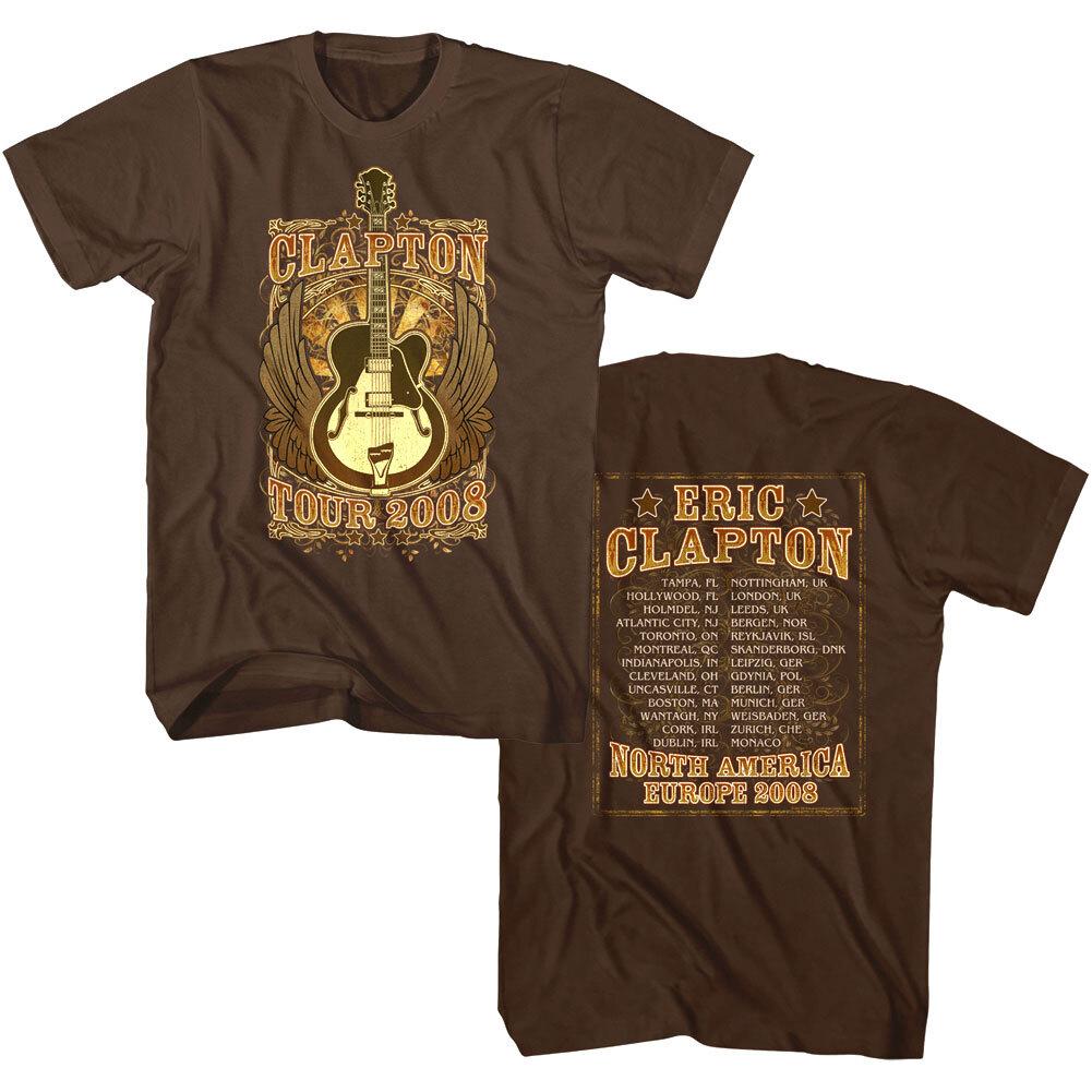 Eric Clapton World Tour 2008 Men T Shirt L