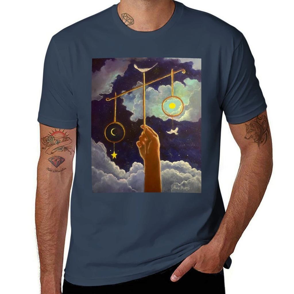 The Balance Of God Tshirt Minimalist Plain Crew Neck Tshirt