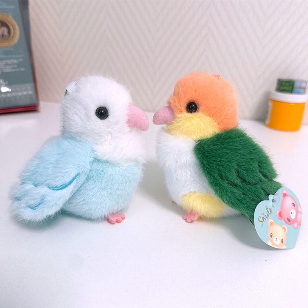 Plüsch Handring Papagei Klatschkreis Spielzeug Stofftier Klatsch Schnapp Wickel Papagei Schlüsselanhänger Feiertagsgeschenk