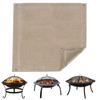 Outdoor Camping Fireproof Cloth Picnic Barbecue Insulation Mat Flame Retardant High Temperature Fire Blanket Fiberglass Mat