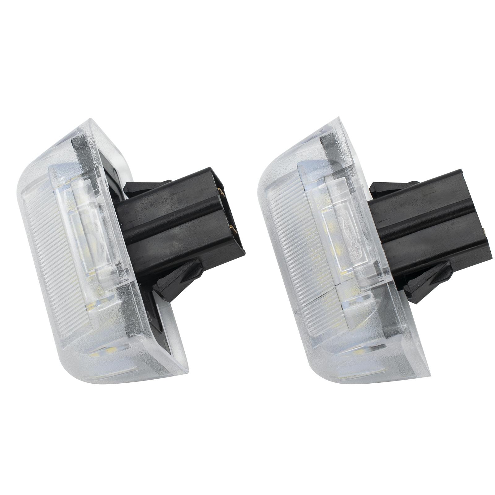 

Пара светодиодных ламп освещения номерного знака ярко-белого цвета 6000K для Ford Transit Transit Connect MK5 MK6 MK7 4388111 белый