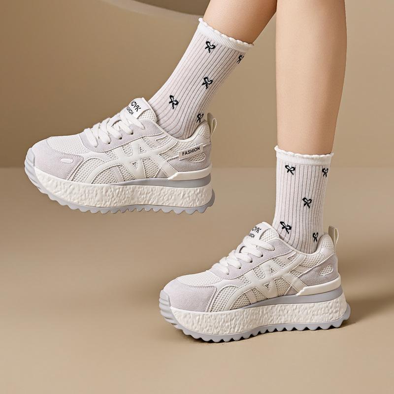 New ModelPlatform Dad Shoes Women'S Spring And Summer Shoes Women'S Shoes Versatile Women'S Sports Shoes Popular Forrest Gump Shoes