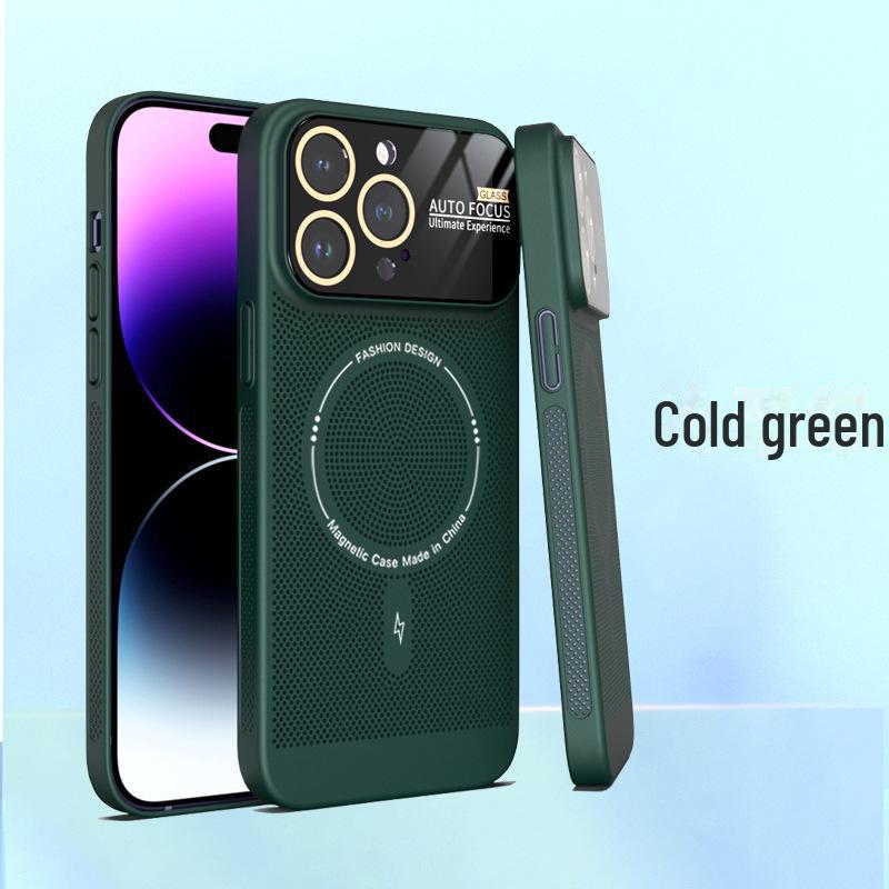 

Магнитный защитный чехол для iPhone с теплоотводом для Apple 14 Pro Max, 13 Pro, 12 12 Pro