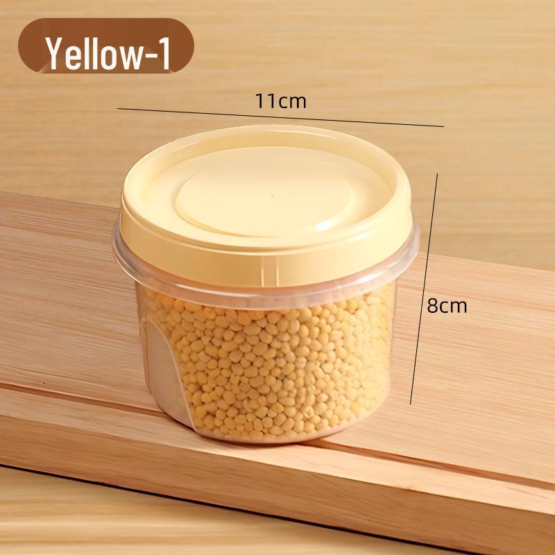 Microwave-Safe Airtight Bento Box: Small Round High-Temperature Resistant Fruit Storage Container with Lid for Refrigerators.