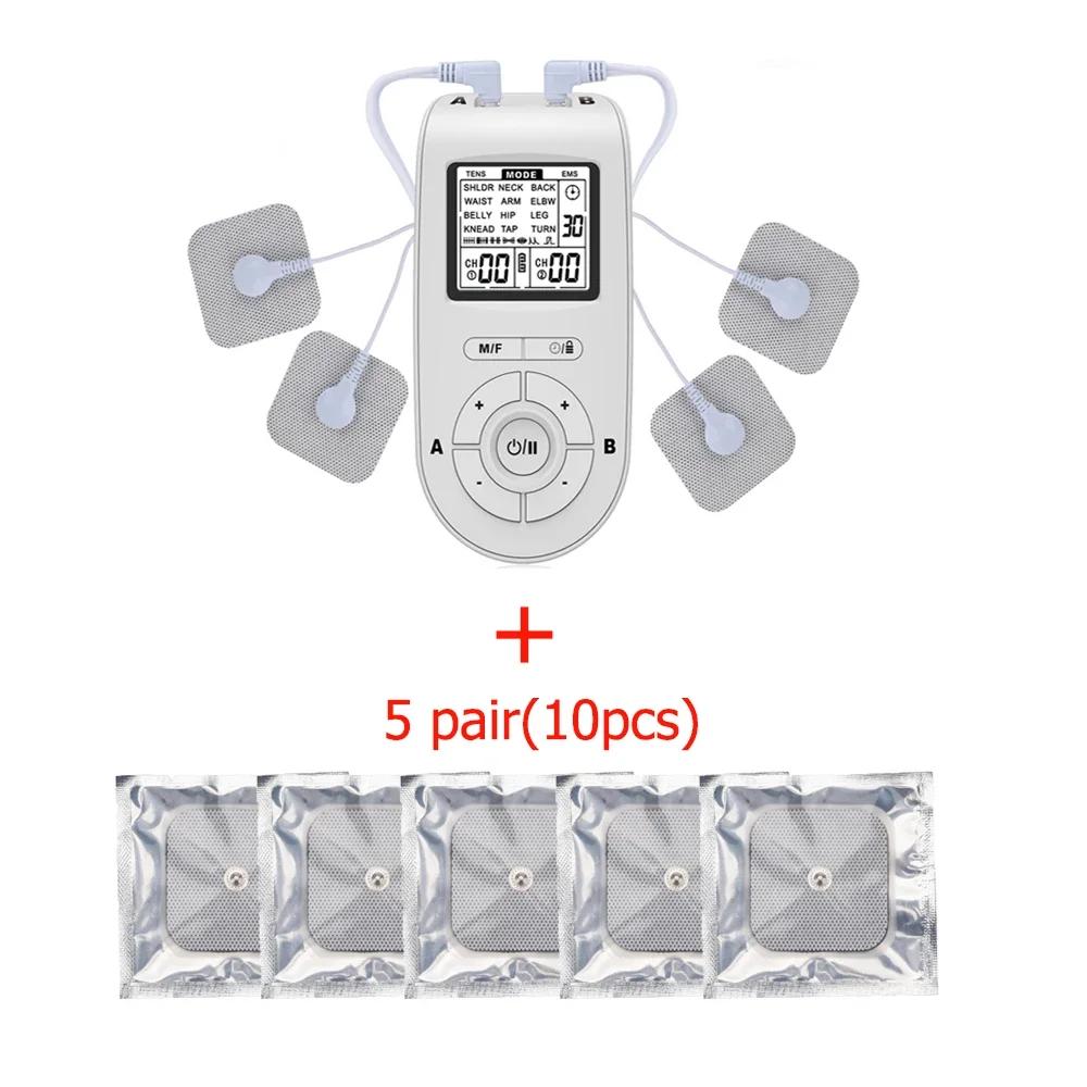 Durable And Safe 25-Mode Tens Pulse Low Frequency Physiotherapy Machine Ems Body Acupuncture Massager 40-Level Nerve Muscle Electrostimulator