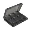 Holds 24 3DS Software Large Portable Storage Case for Memory Stylus Game and 3DS Software Cards, Capacity, Cards, Pens, Cards, (Black)